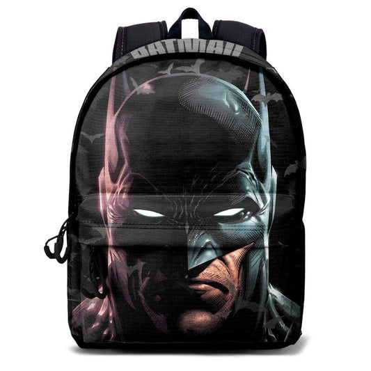 Imagen 1 de Mochila Face Batman Dc Comics 34Cm Adaptable