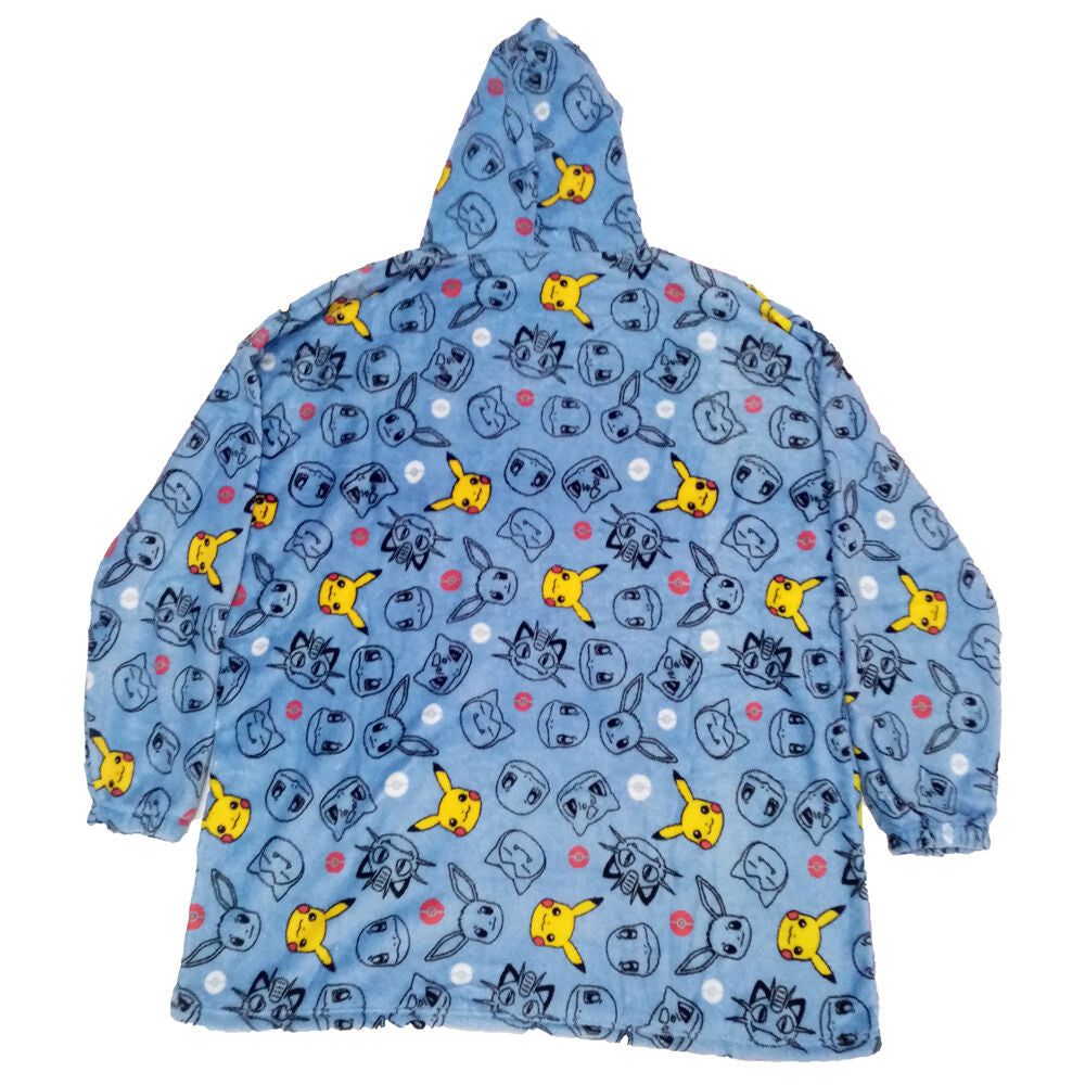 Imagen 1 de Bata Sudadera Oversize Pokemon Coral Infantil