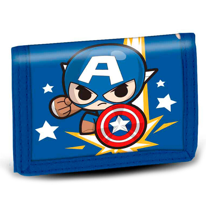 Imagen 1 de Cartera Punch Capitan America Marvel