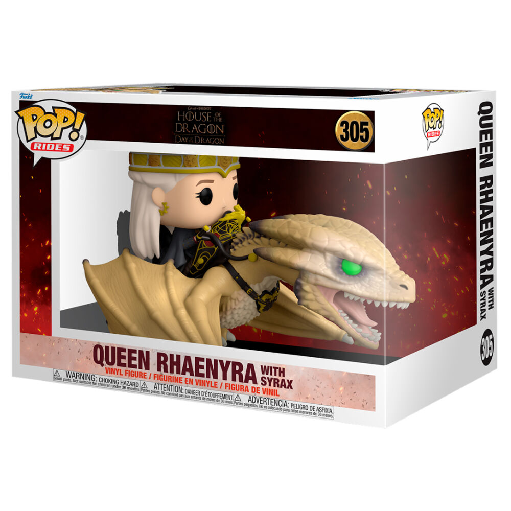 Imagen 1 - Figura Pop Rides Deluxe House Of The Dragon Queen Rhaenyra