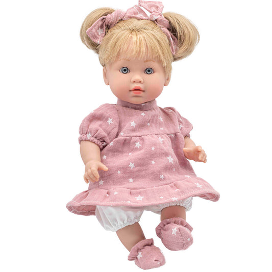 Imagen 1 - Muñeca Lara Habladora Rosa Español