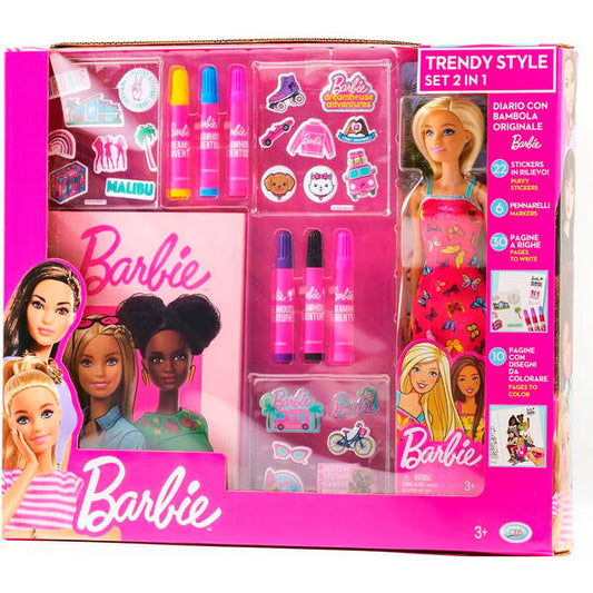 Imagen 1 de Muñeca + Diario Barbie