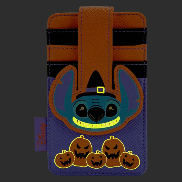 Imagen 5 de Tarjetero Halloween Stitch Disney Loungefly