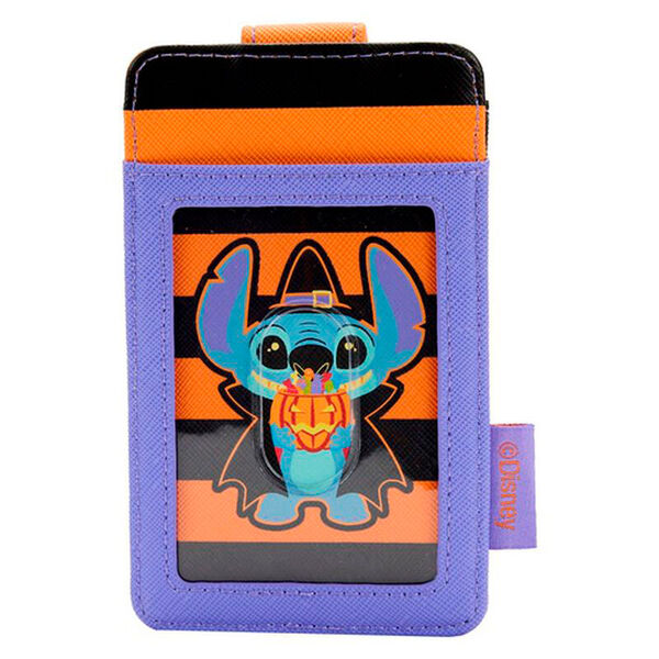 Imagen 2 de Tarjetero Halloween Stitch Disney Loungefly