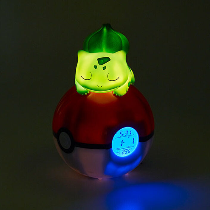 Imagen 6 - Lampara Despertador Led Bulbasaur Pokeball Pokemon