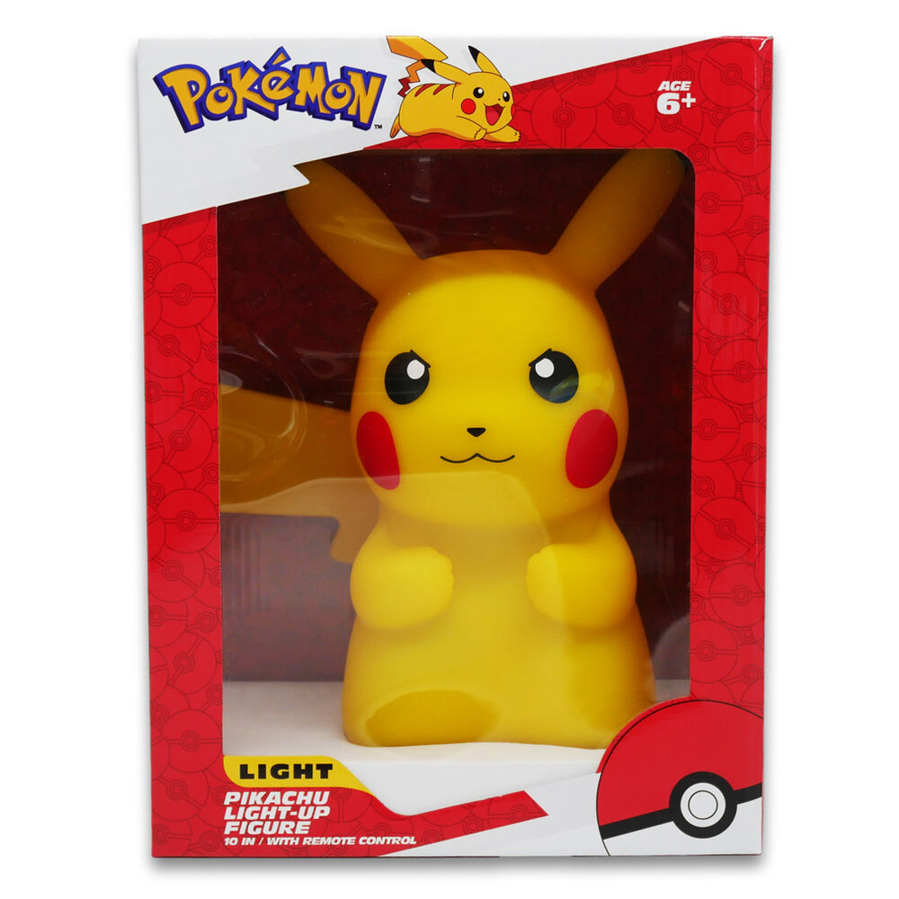 Imagen de Lampara Led 3D Pikachu Pokemon 25Cm parte de nuestra colección en Espadas y más, sitio oficial.
