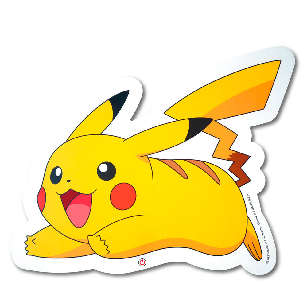 Imagen 2 - Lampara Mural Neon Pikachu Pokemon