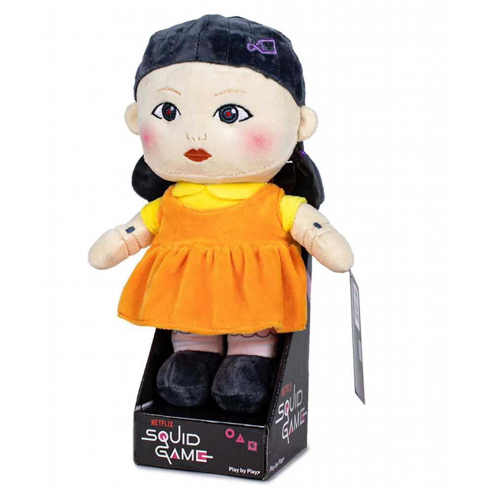 Imagen 1 - Peluche Muñeca El Juego Del Calamar 28Cm