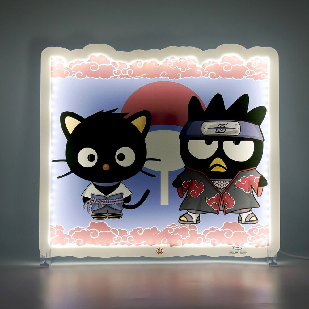 Imagen 1 - Lampara Neon Uchiwa Sanrio Naruto Shippuden