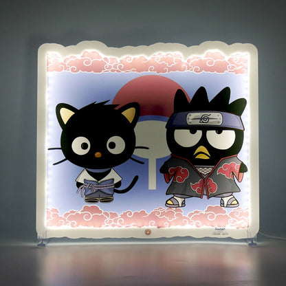 Imagen 1 - Lampara Neon Uchiwa Sanrio Naruto Shippuden