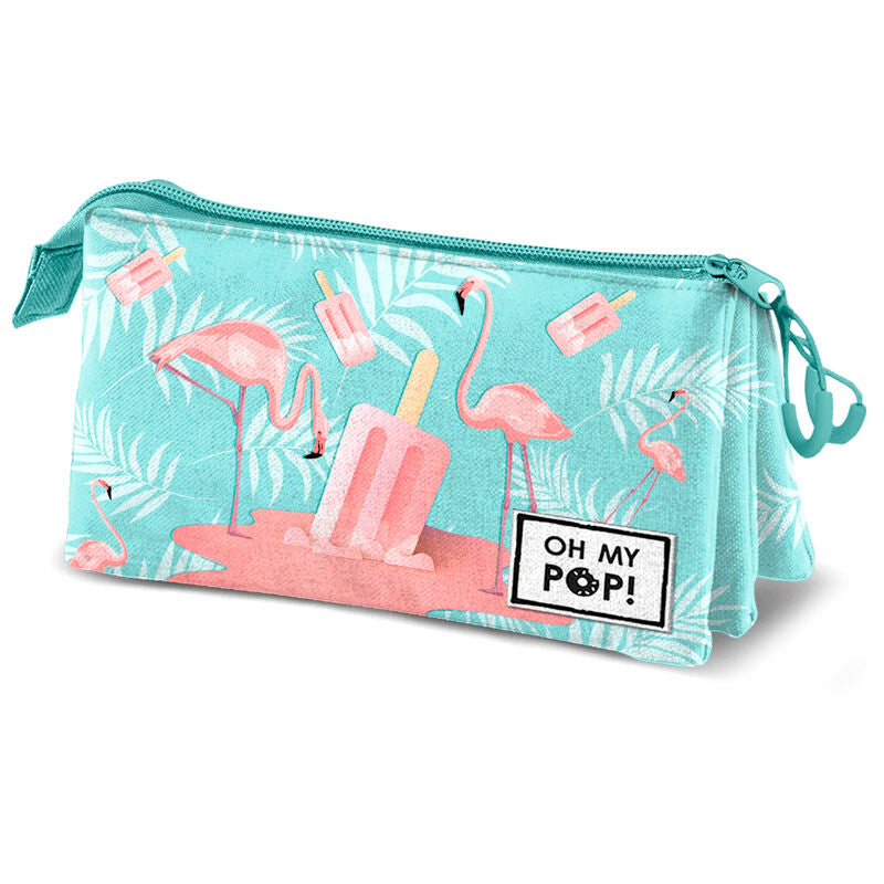 Imagen 1 de Portatodo Flamingo Oh My Pop! Triple