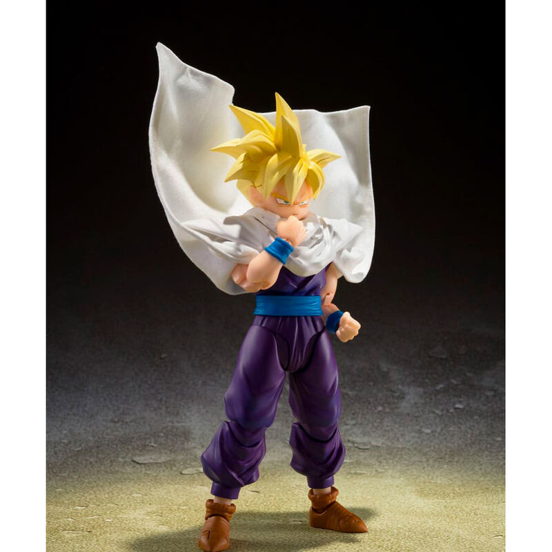 Imagen 3 de Figura S.H Figuarts Super Saiyan Son Gohan The Warrior Who Surpassed Goku Dragon Ball Z 11Cm