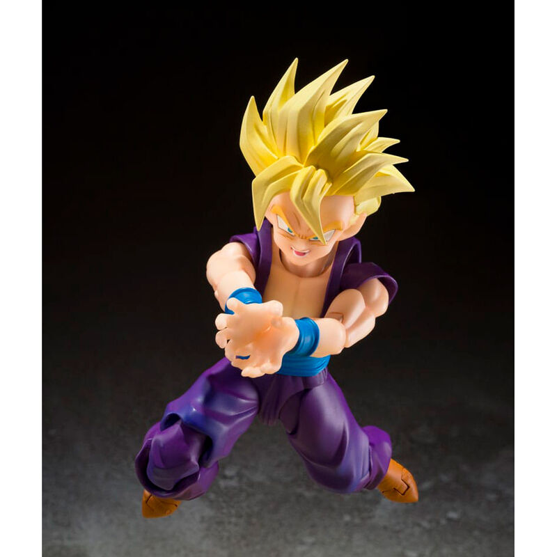 Imagen 4 - Figura S.h Figuarts Super Saiyan Son Gohan The Warrior Who Surpassed Goku Dragon Ball Z 11Cm