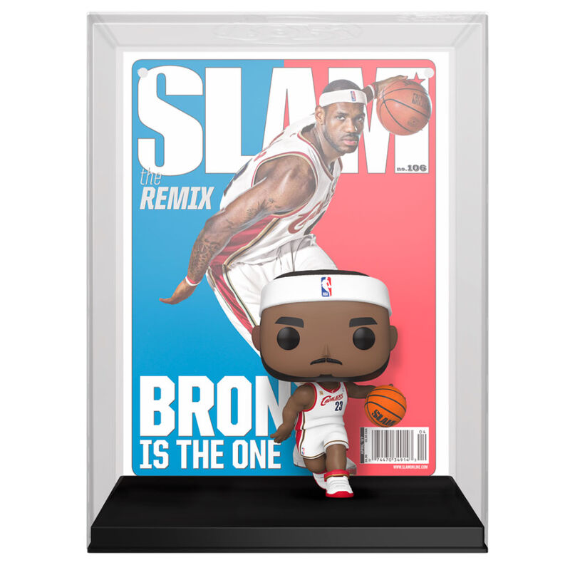 Imagen 2 de Figura Pop Cover Nba Slam Lebron James