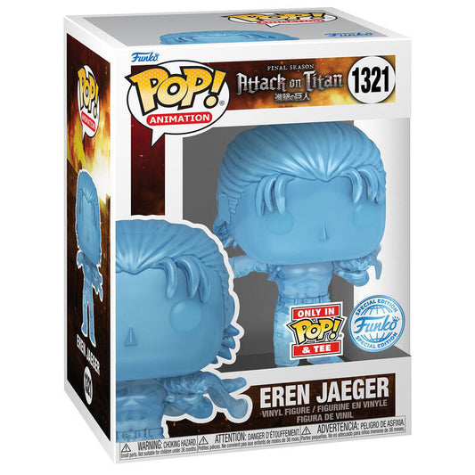 Imagen 2 - Set Figura Pop & Tee Attack On Titan Eren Exclusive