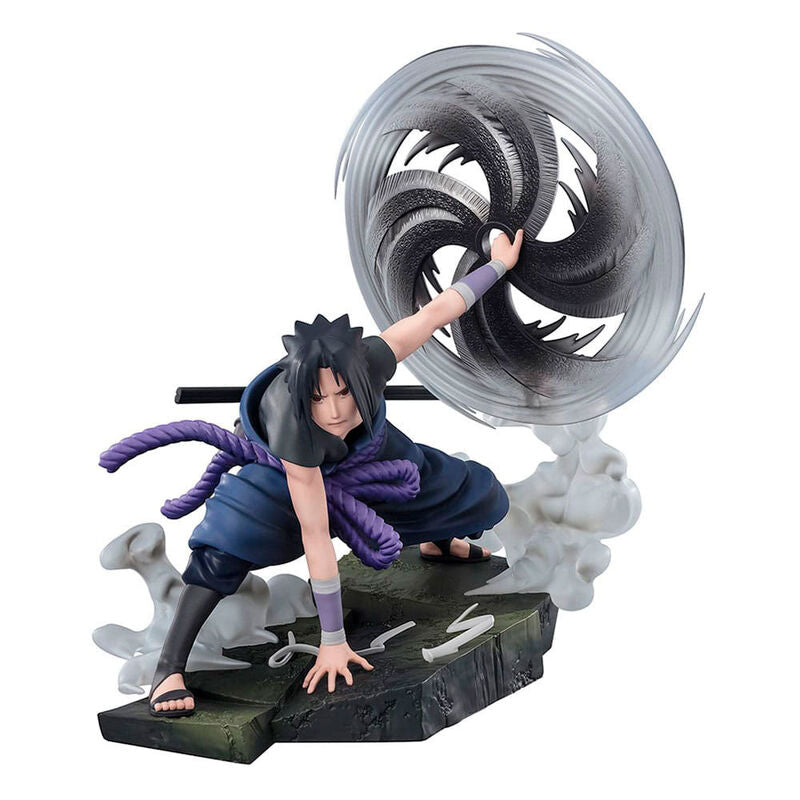 Imagen 1 de Figura Figuarts Zero Sasuke Uchiha The Light & Dark Of The Mangekyo Sharingan Naruto Shippuden 20Cm