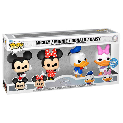 Imagen de Blister 4 Figuras Pop Disney Classic Exclusive parte de nuestra colección en Espadas y más, sitio oficial.
