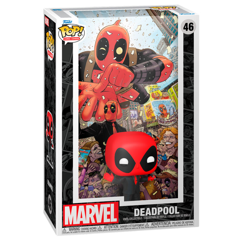 Imagen 1 de Figura Pop Comic Cover Marvel Deadpool 2025