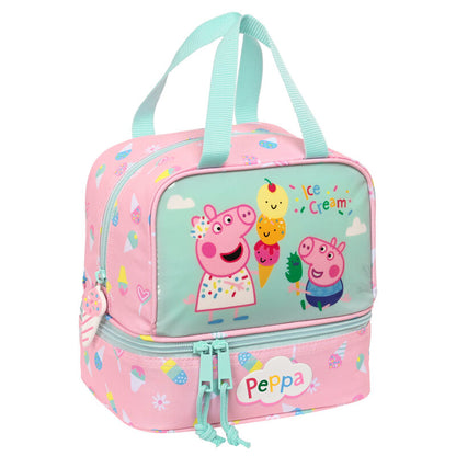 Imagen 1 de Bolsa Portameriendas Ice Cream Peppa Pig Termo