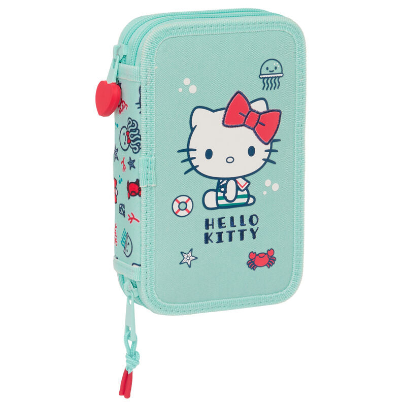 Imagen 1 de Plumier Sea Lovers Hello Kitty 28Pzs Doble