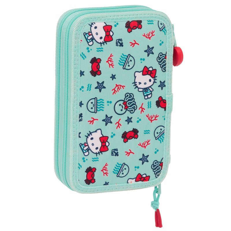 Imagen 2 de Plumier Sea Lovers Hello Kitty 28Pzs Doble