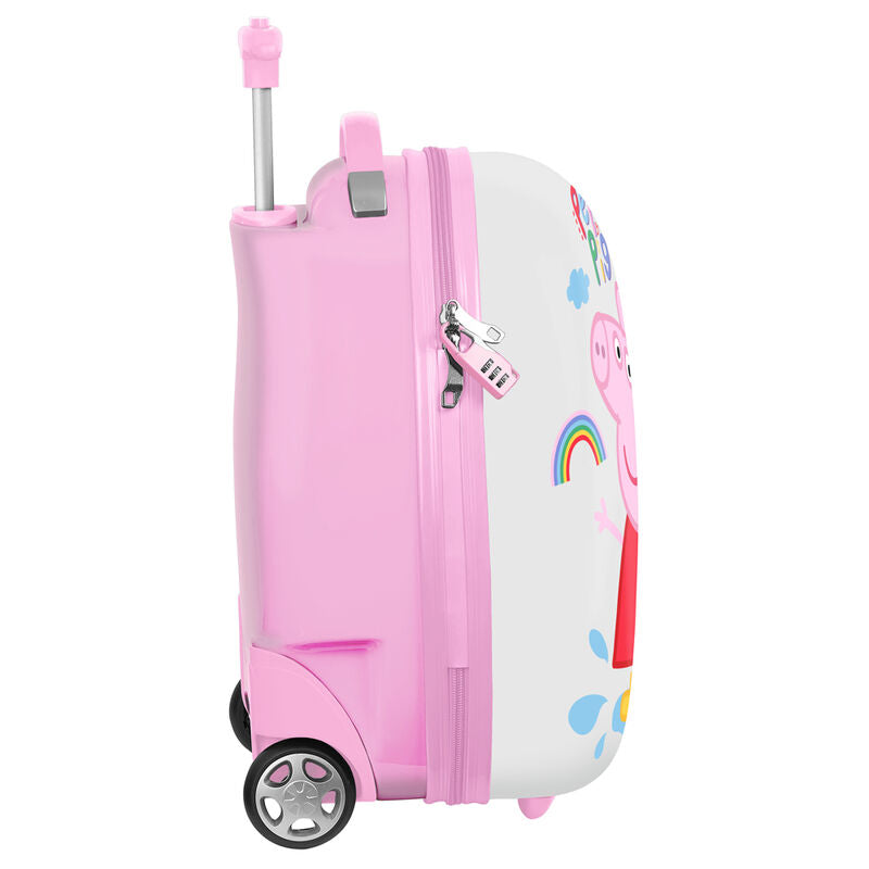 Imagen 3 de Maleta Trolley Abs Ice Cream Peppa Pig 43Cm