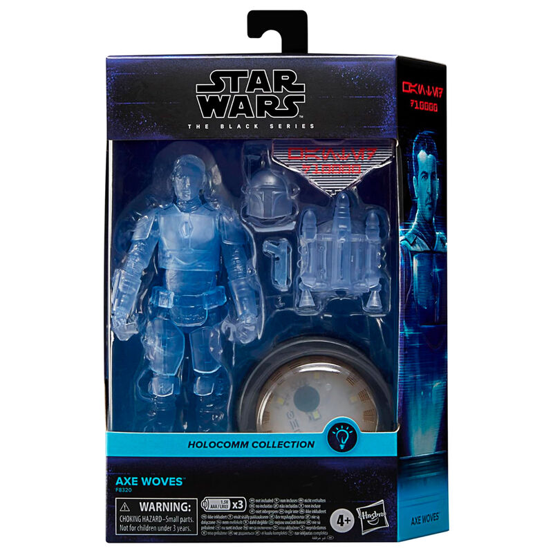 Imagen 1 de Figura Axe Woves Holocomm Collection Star Wars 15Cm