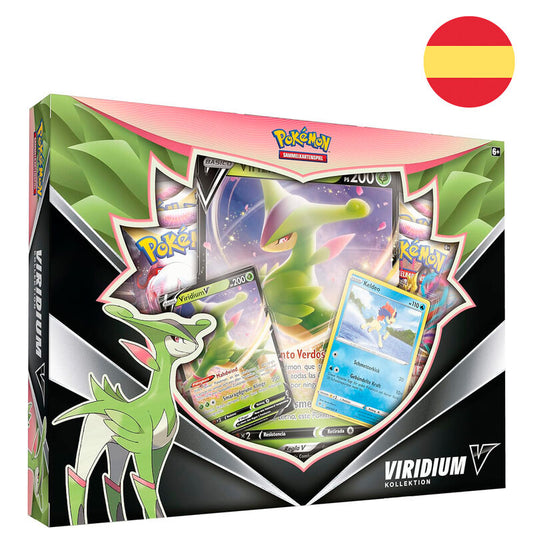 Imagen 1 de Blister Juego Cartas Coleccionables Virizion V Pokemon Español