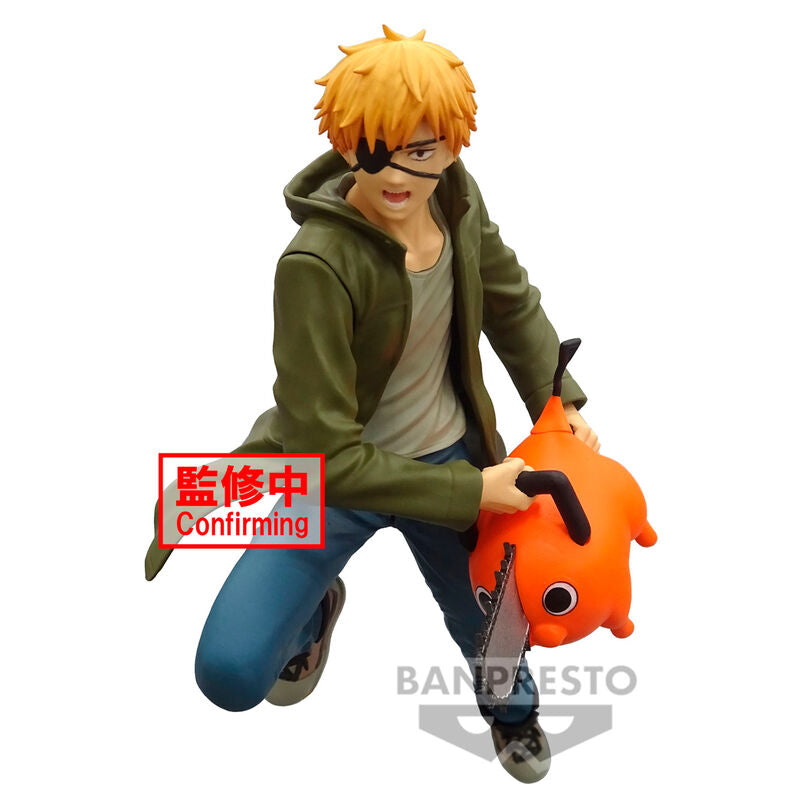 Imagen 2 - Figura Denji & Pochita Vibration Star Chainsaw Man 14Cm