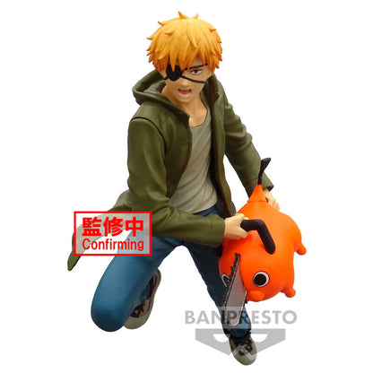 Imagen 2 - Figura Denji & Pochita Vibration Star Chainsaw Man 14Cm