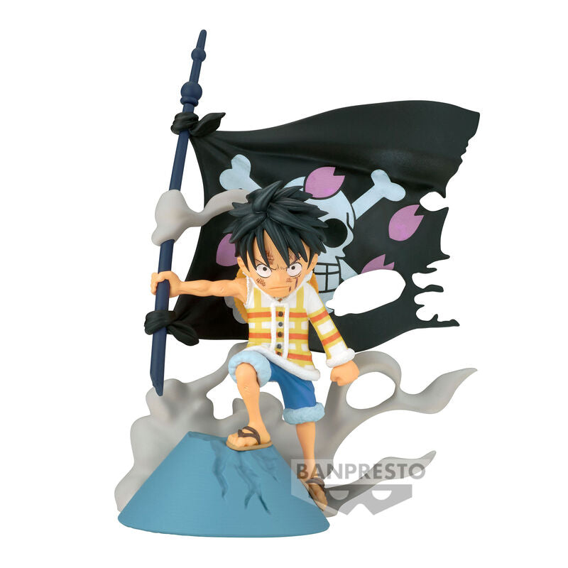 Imagen 1 de Figura Monkey D Luffy Wcf Log Stories One Piece 8Cm