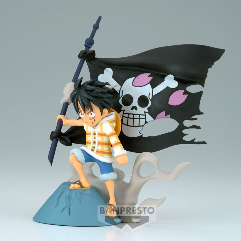 Imagen 4 de Figura Monkey D Luffy Wcf Log Stories One Piece 8Cm