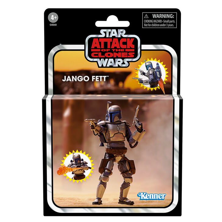 Imagen 2 de Figura Jango Fett Attack Of The Clones Star Wars 9,5Cm