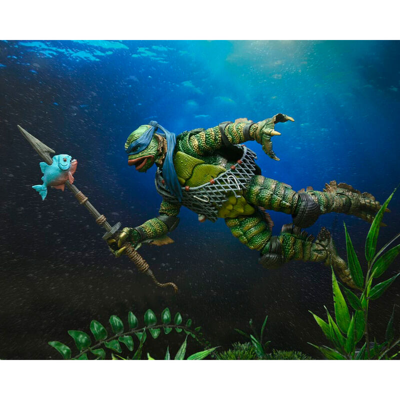 Imagen 4 - Figura Leonardo As The Creature Tortugas Ninja Universal Mosnters 18Cm
