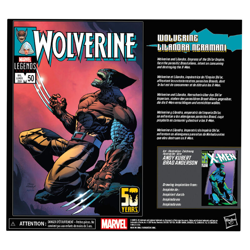 Imagen 13 de Blister Figuras Wolverine Legends Series Marvel 15Cm