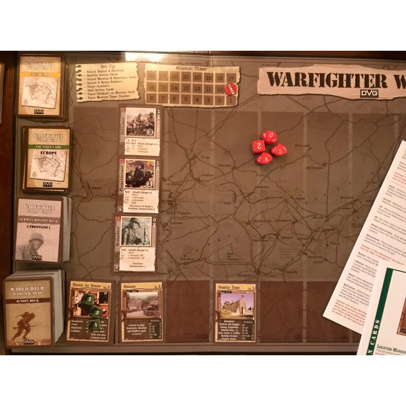 Imagen 5 de Juego Mesa Ii Guerra Mundial Warfighter Español