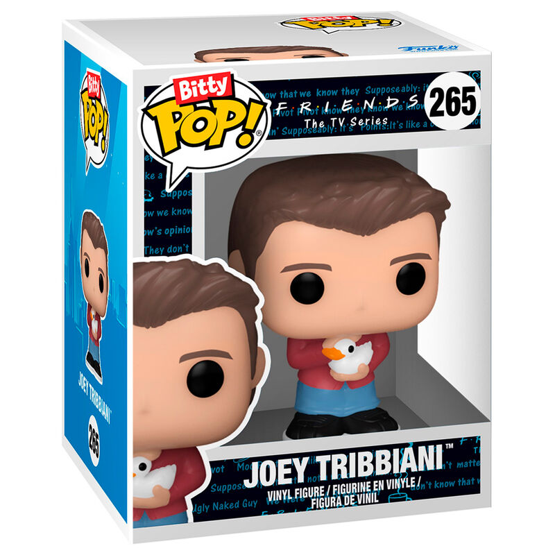 Imagen 2 - Blister 4 Figuras Bitty Pop Friends Joey