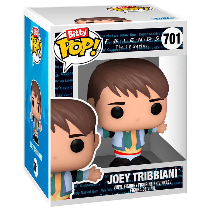 Imagen 3 - Blister 4 Figuras Bitty Pop Friends Joey