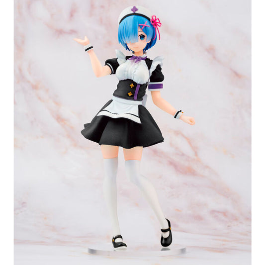 Imagen 1 - Figura Rem Precious Prize Figure Nurse Maid Ver. Re:zero Starting Life In Another World  23Cm