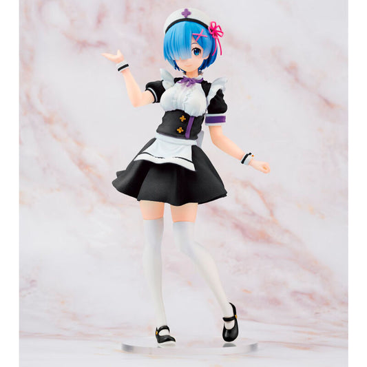 Imagen 1 de Figura Rem Precious Prize Figure Nurse Maid Ver. Re:Zero Starting Life In Another World  23Cm