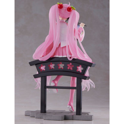 Imagen 3 de Figura Sakura Miku Amp+ Prize Sakura Lantern Ver. Hatsune Miku 18Cm