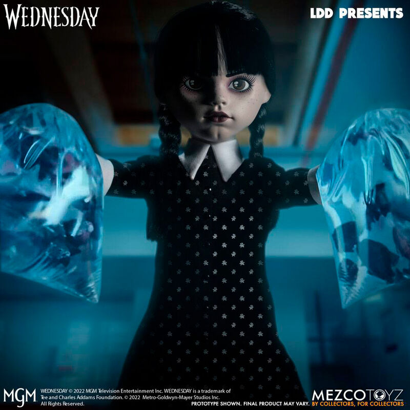 Imagen 4 - Muñeca Miercoles Addams The Living Dead Dolls 25Cm