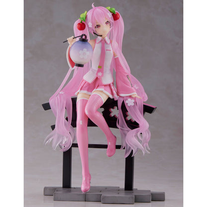 Imagen 5 de Figura Sakura Miku Amp+ Prize Sakura Lantern Ver. Hatsune Miku 18Cm