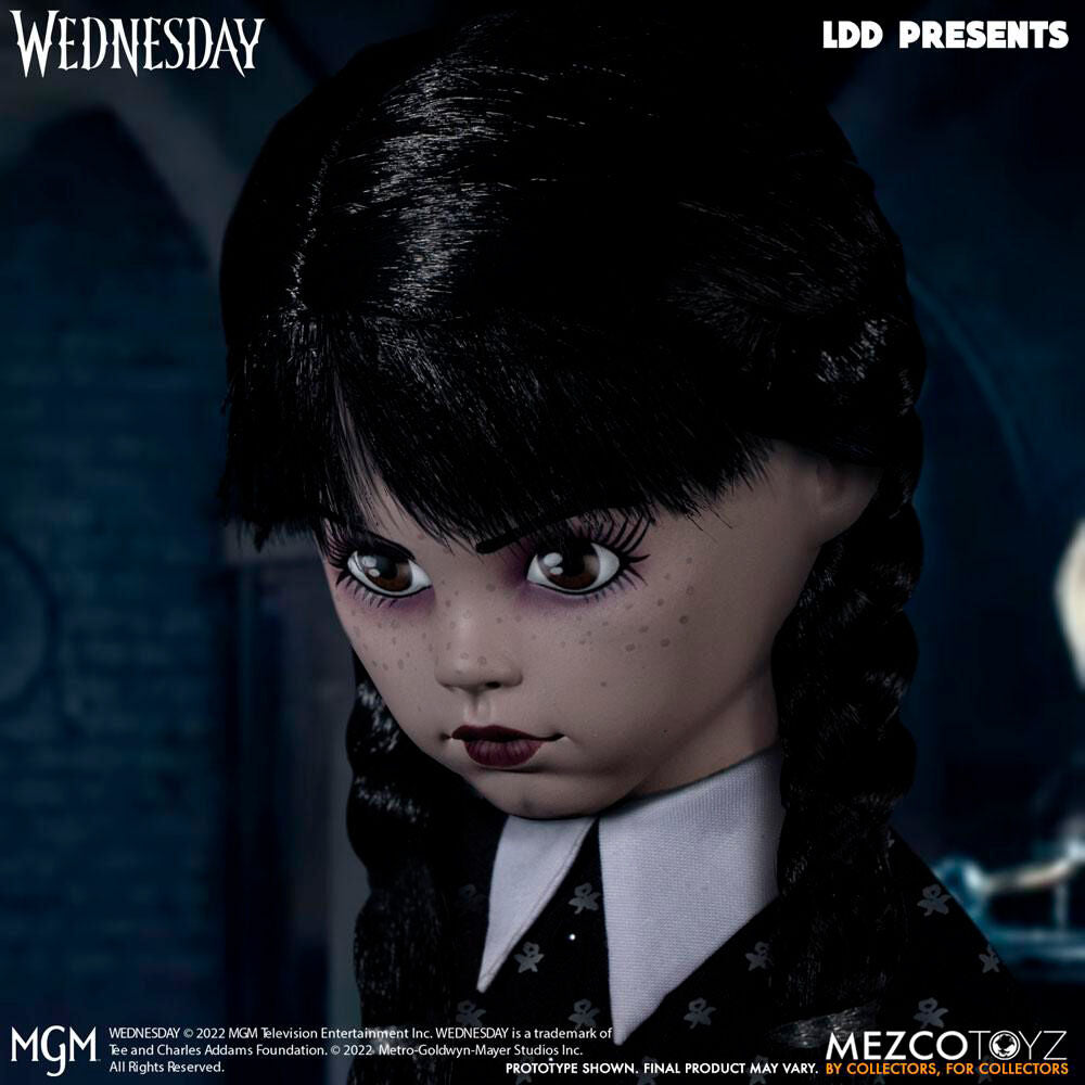 Imagen 7 - Muñeca Miercoles Addams The Living Dead Dolls 25Cm