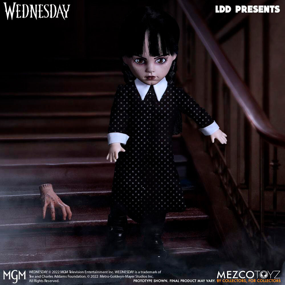 Imagen 8 - Muñeca Miercoles Addams The Living Dead Dolls 25Cm