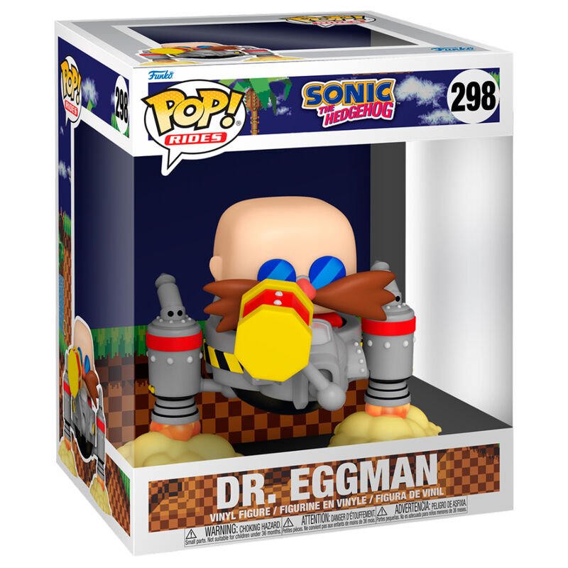 Imagen 1 de Figura Pop Ride Deluxe Sonic The Hedgehog Dr. Eggman