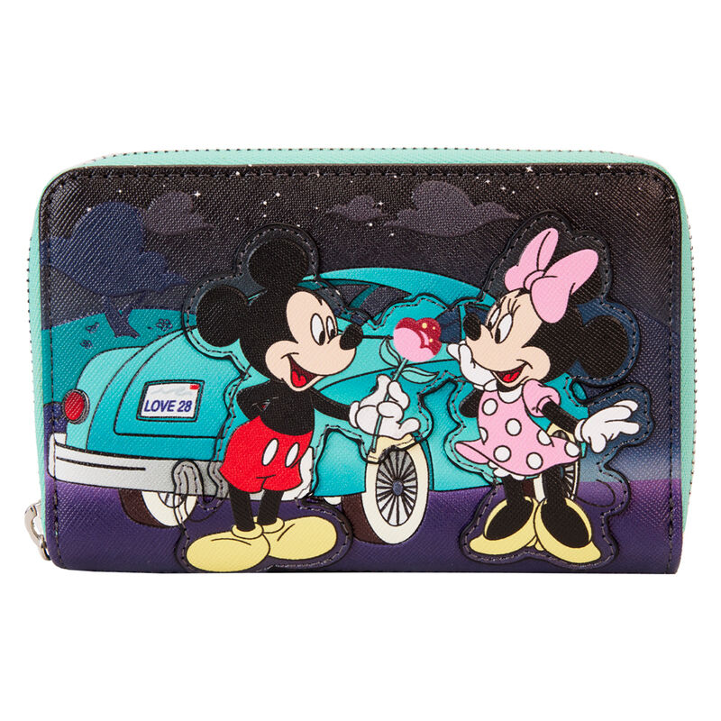 Imagen 1 - Cartera Date Night Diner Mickey &#38; Minnie Disney Loungefly