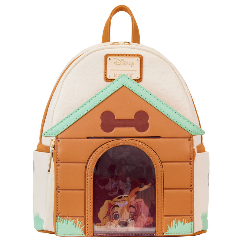 Imagen 1 de Mochila Lenticular I Heart Dogs Dog House Disney Loungefly 26Cm