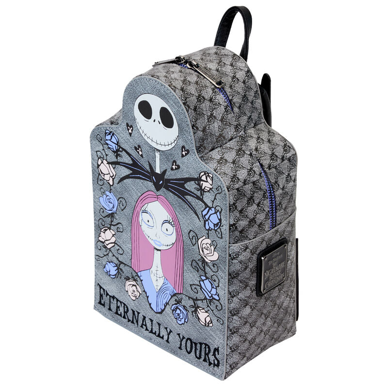 Imagen 3 de Mochila Christmas Jack &#38; Sally Pesadilla Antes De Navidad Disney Loungefly 26Cm