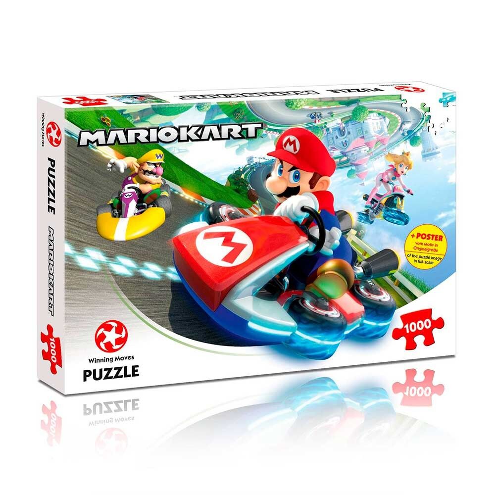 Imagen 2 de Puzzle Mario Kart Nintendo 1000Pzs